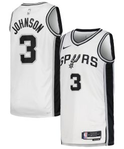 Keldon Johnson San Antonio Spurs Nike Unisex Swingman Jersey - Association Edition - White
