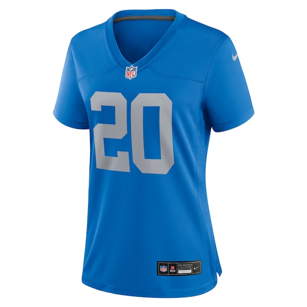 Barry Sanders Detroit Lions Nike Women's Alternate Game Jersey - Blue - Image 2