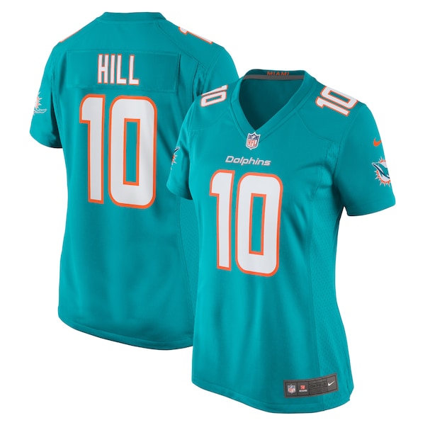 Tyreek Hill Miami Dolphins Nike Women's Player Jersey - Aqua/White - Image 2