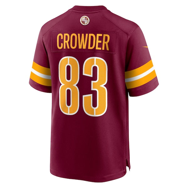 Jamison Crowder Washington Commanders Nike Game Jersey - Burgundy - Image 3