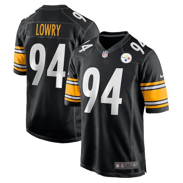 Dean Lowry Pittsburgh Steelers Nike Game Jersey - Black
