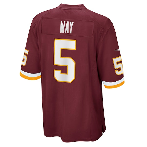 Tress Way Washington Football Team Nike Game Player Jersey - Burgundy - Image 3