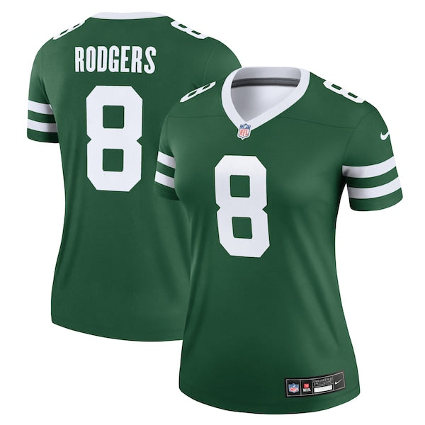 Aaron Rodgers New York Jets Nike Women's Legend Jersey - Legacy Green/Black/White - Image 2