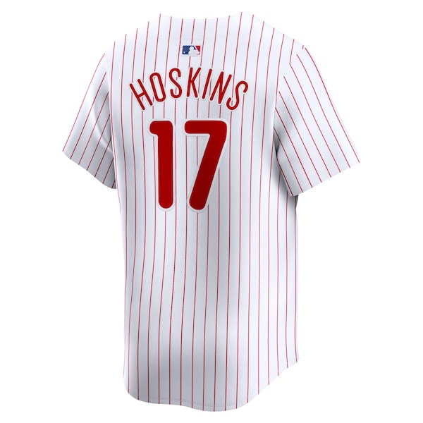 Rhys Hoskins Philadelphia Phillies Nike Home Limited Player Jersey - White - Image 3