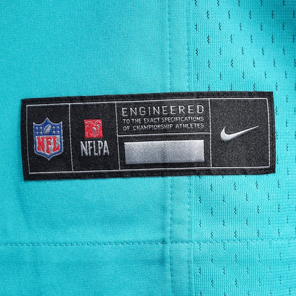 Grant DuBose Miami Dolphins Nike Game Jersey - Aqua - Image 6