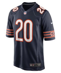 Alternative view of Travis Homer Chicago Bears Nike Game Player Jersey - Navy