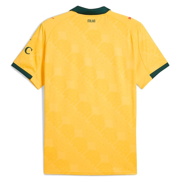AC Milan Puma 2025/26 Third Replica Jersey - Yellow - Image 3