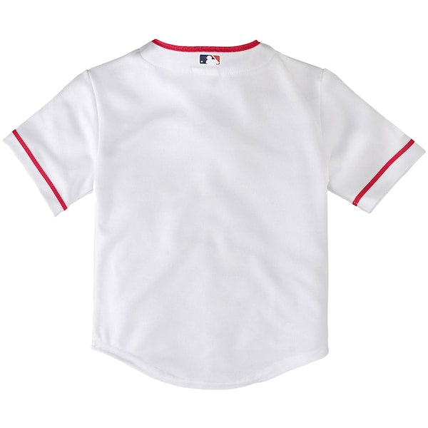 Los Angeles Angels Nike Toddler Home Replica Team Jersey - White - Image 3