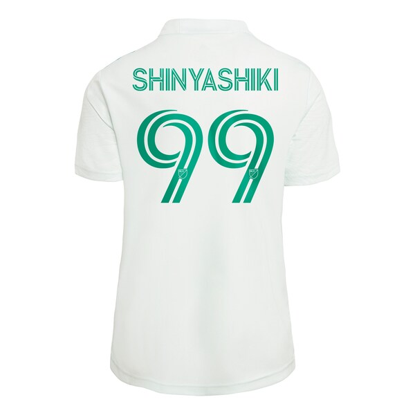 Andre Shinyashiki Colorado Rapids adidas Women's 2021 Class Five Replica Player Jersey - Green - Image 3