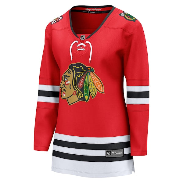 Chicago Blackhawks Women's Centennial Breakaway Jersey - Red - Image 2