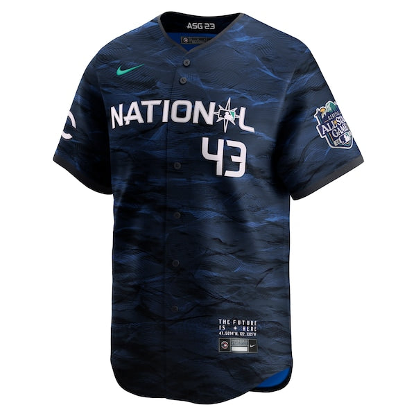Alexis Diaz National League Nike 2023 MLB All-Star Game Limited Player Jersey - Royal - Image 2