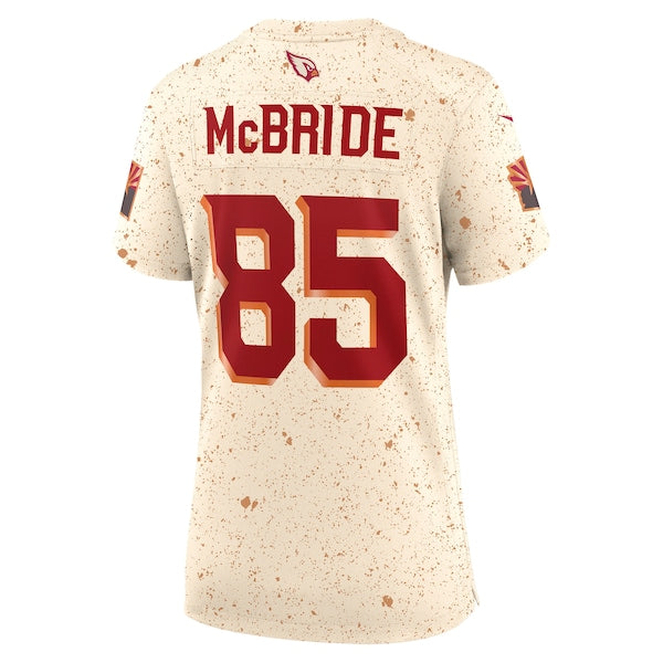 Trey McBride Arizona Cardinals Nike Women's 2025 Rivalries Collection Game Jersey - Natural - Image 3