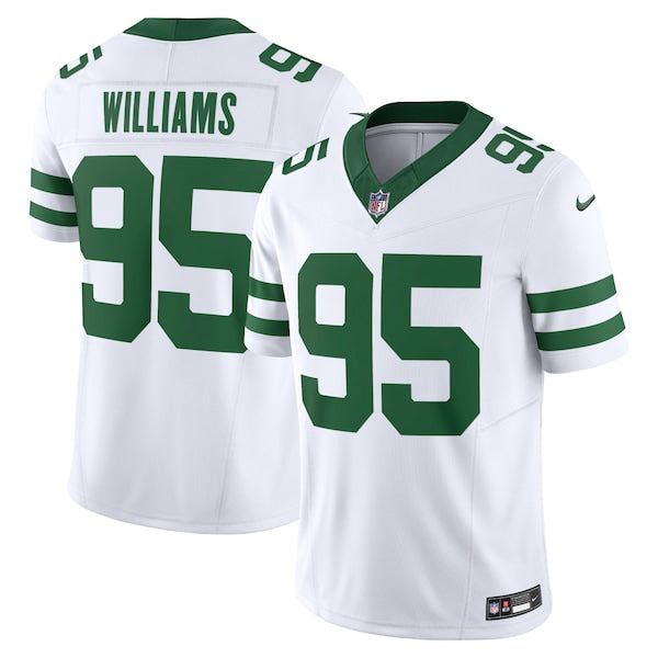 Quinnen Williams New York Jets Nike Vapor F.U.S.E. Limited Jersey - Legacy White - Image 3