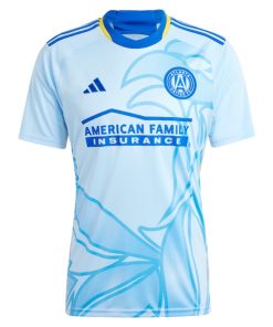 Alternative view of Aleksei Miranchuk Atlanta United FC adidas 2024 The Resurgens Kit Replica Player Jersey - Light Blue