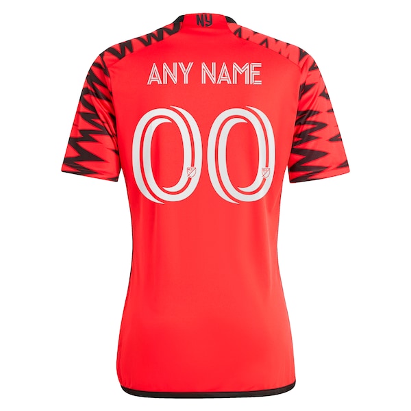 New York Red Bulls adidas 2024 Legacy Replica Custom Jersey?ยจC Red - Image 3