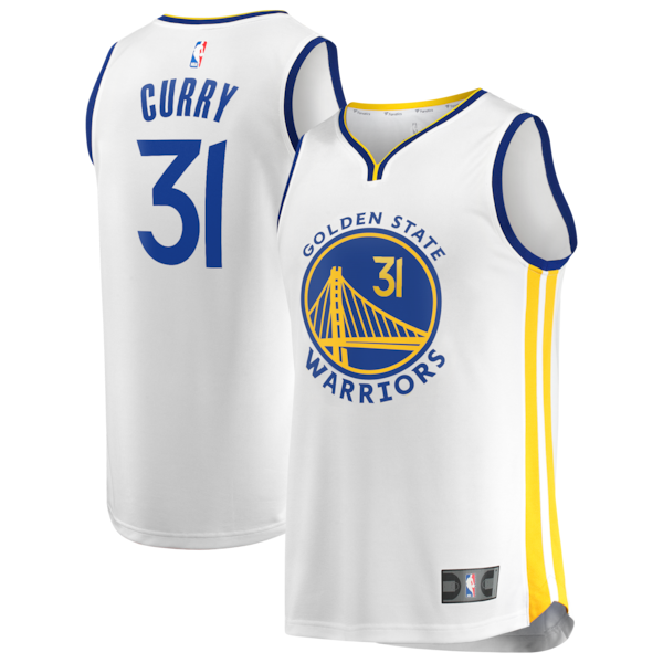 Seth Curry Golden State Warriors Fast Break Replica Jersey - White - Association Edition