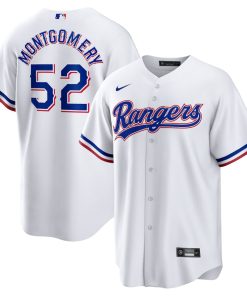 Jordan Montgomery Texas Rangers Nike Home Replica Player Jersey - White