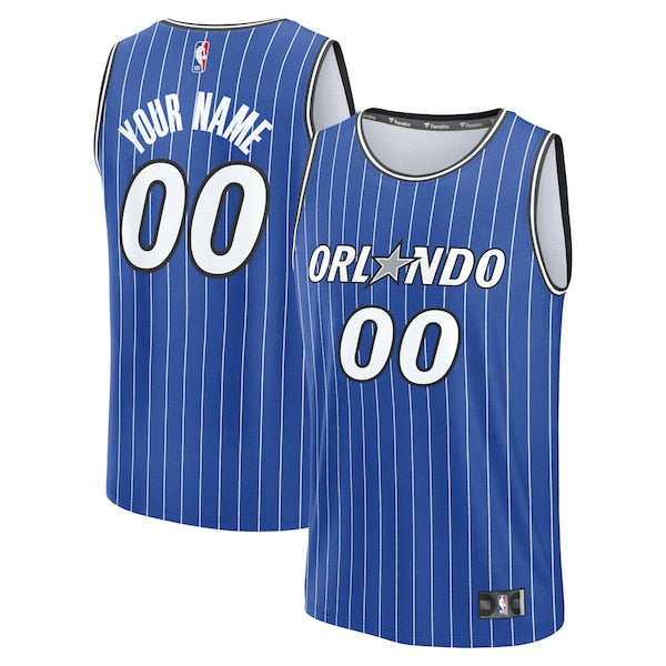 Orlando Magic Fast Break Replica Custom Jersey - Icon Edition - Blue/White - Image 2