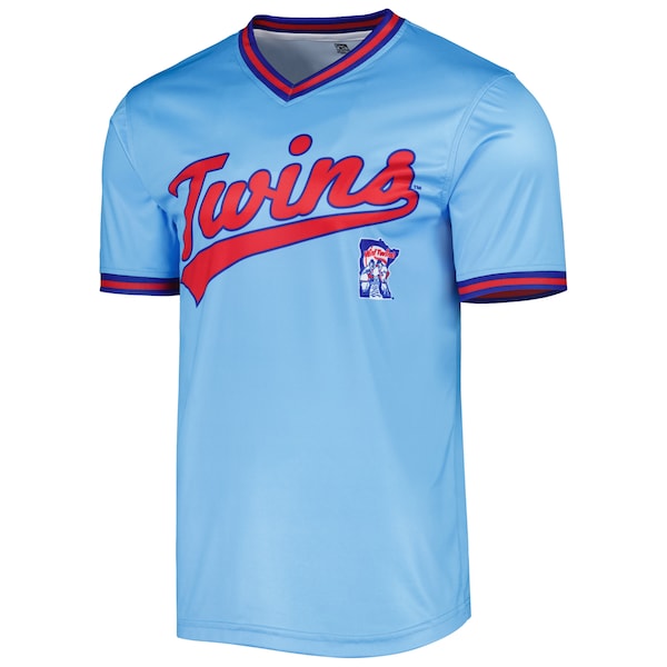 Minnesota Twins Stitches Cooperstown Collection Team Jersey - Light Blue - Image 2