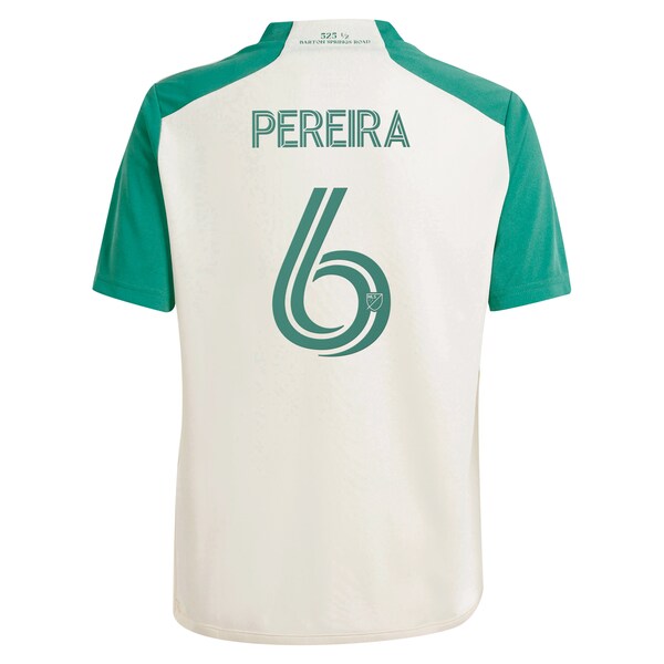 Daniel Pereira Austin FC adidas Youth 2024 The Armadillo Kit Replica Player Jersey?ยจC Tan - Image 3