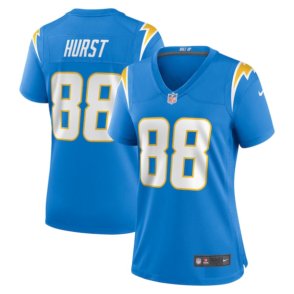 Hayden Hurst Los Angeles Chargers Nike Women's Game Jersey - Powder Blue