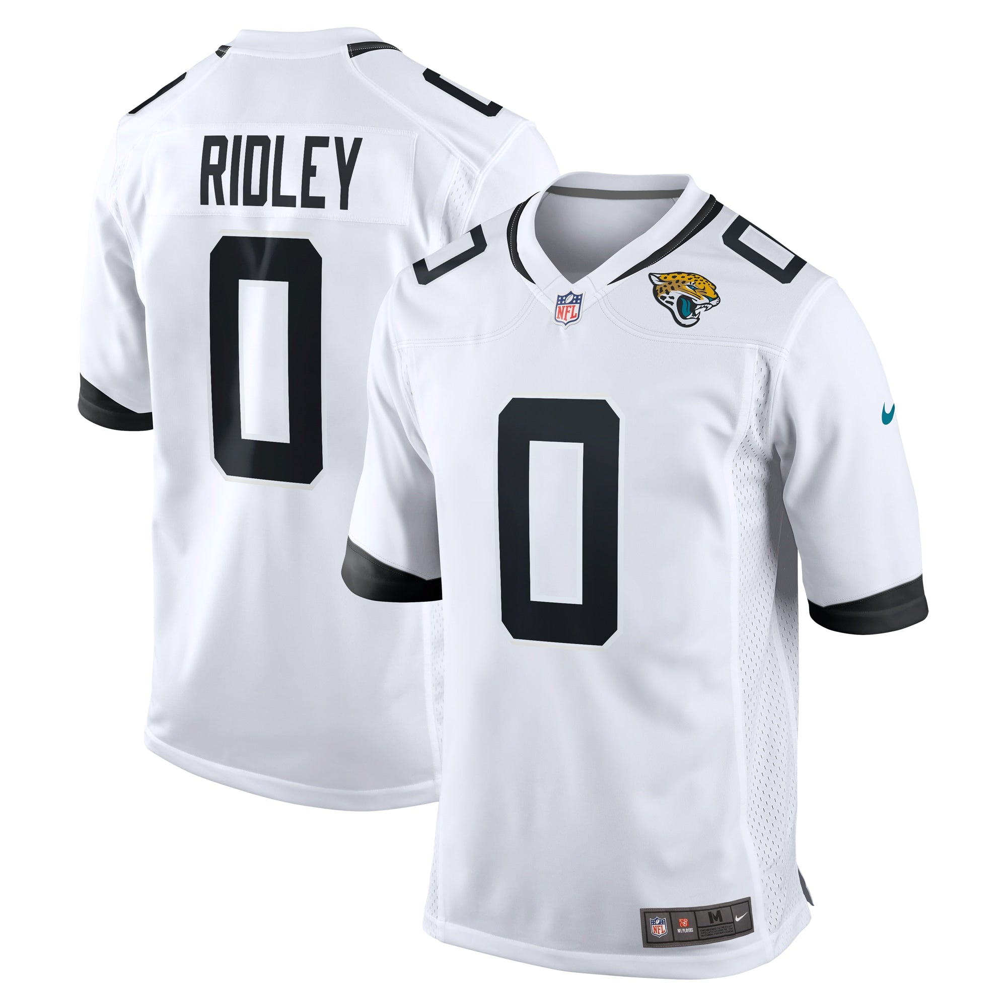 Calvin Ridley Jacksonville Jaguars Nike Game Player Jersey - Teal/White - Image 5