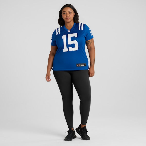 Riley Leonard Indianapolis Colts Nike Women's Team Game Jersey - Royal - Image 6