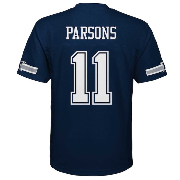 Micah Parsons Dallas Cowboys Youth Replica Player Jersey - Navy - Image 3