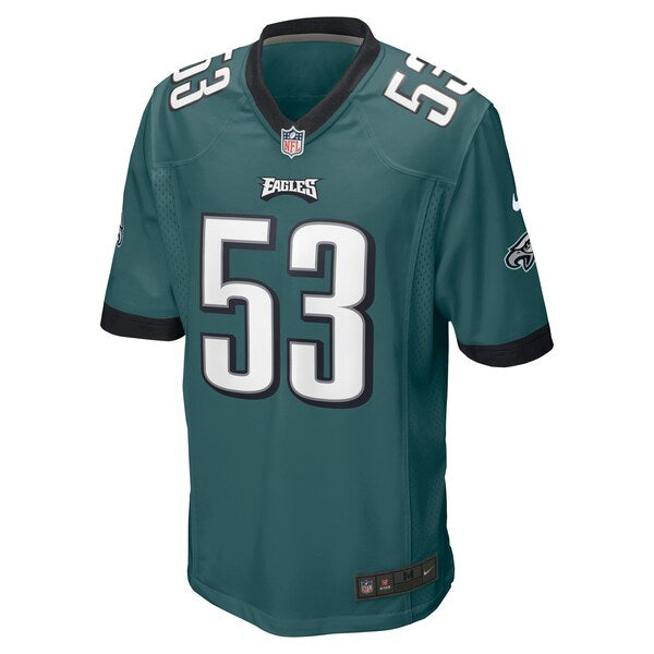 Shaquille Leonard Philadelphia Eagles Nike Game Jersey - Midnight Green - Image 2