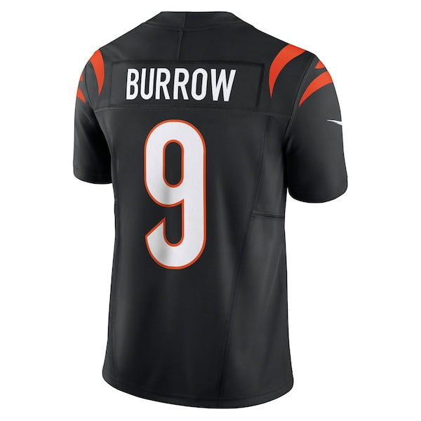 Joe Burrow Cincinnati Bengals Nike Vapor F.U.S.E. Limited Jersey - Black/White/Orange - Image 4