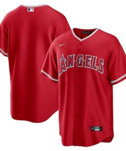 Los Angeles Angels Nike Alternate Replica Team Jersey - Red