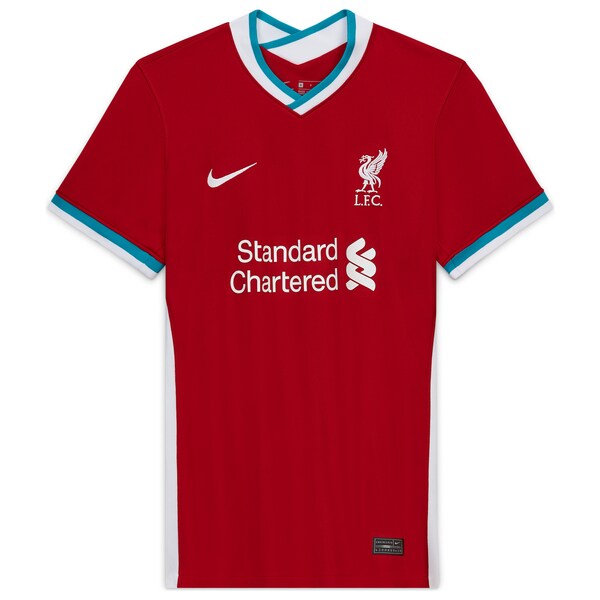 Thiago Alcantara Liverpool Nike Women's 2020/21 Home Replica Player Jersey - Red - Image 2