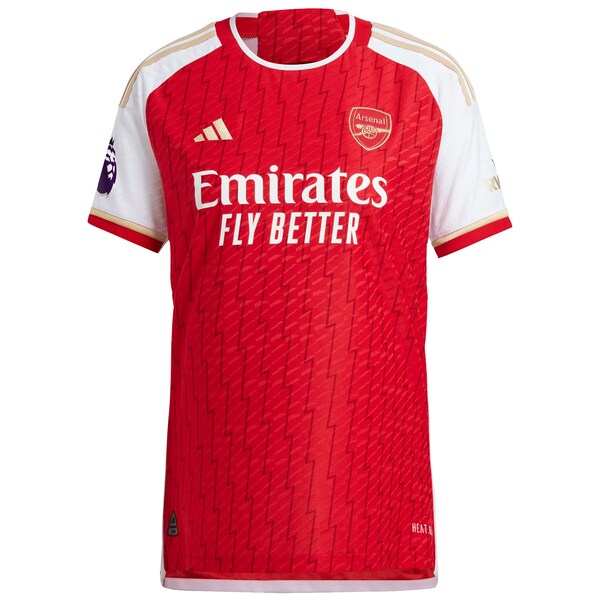 Kai Havertz Arsenal adidas 2023/24 Home Authentic Player Jersey - Red/Yellow - Image 3