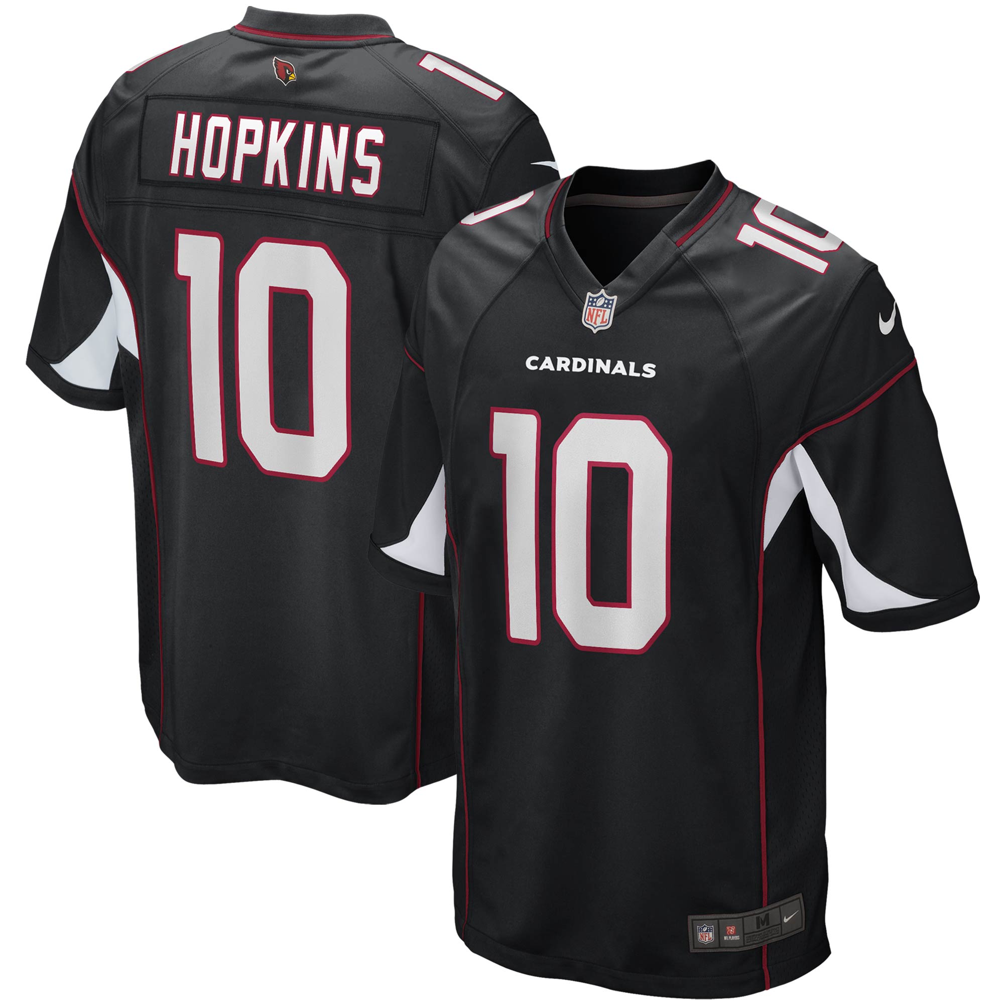 DeAndre Hopkins Arizona Cardinals Nike Player Game Jersey - Cardinal/Black - Image 6