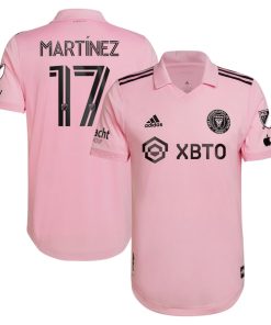 Josef Martinez Inter Miami CF adidas 2022 The Heart Beat Kit Authentic Player Jersey - Pink