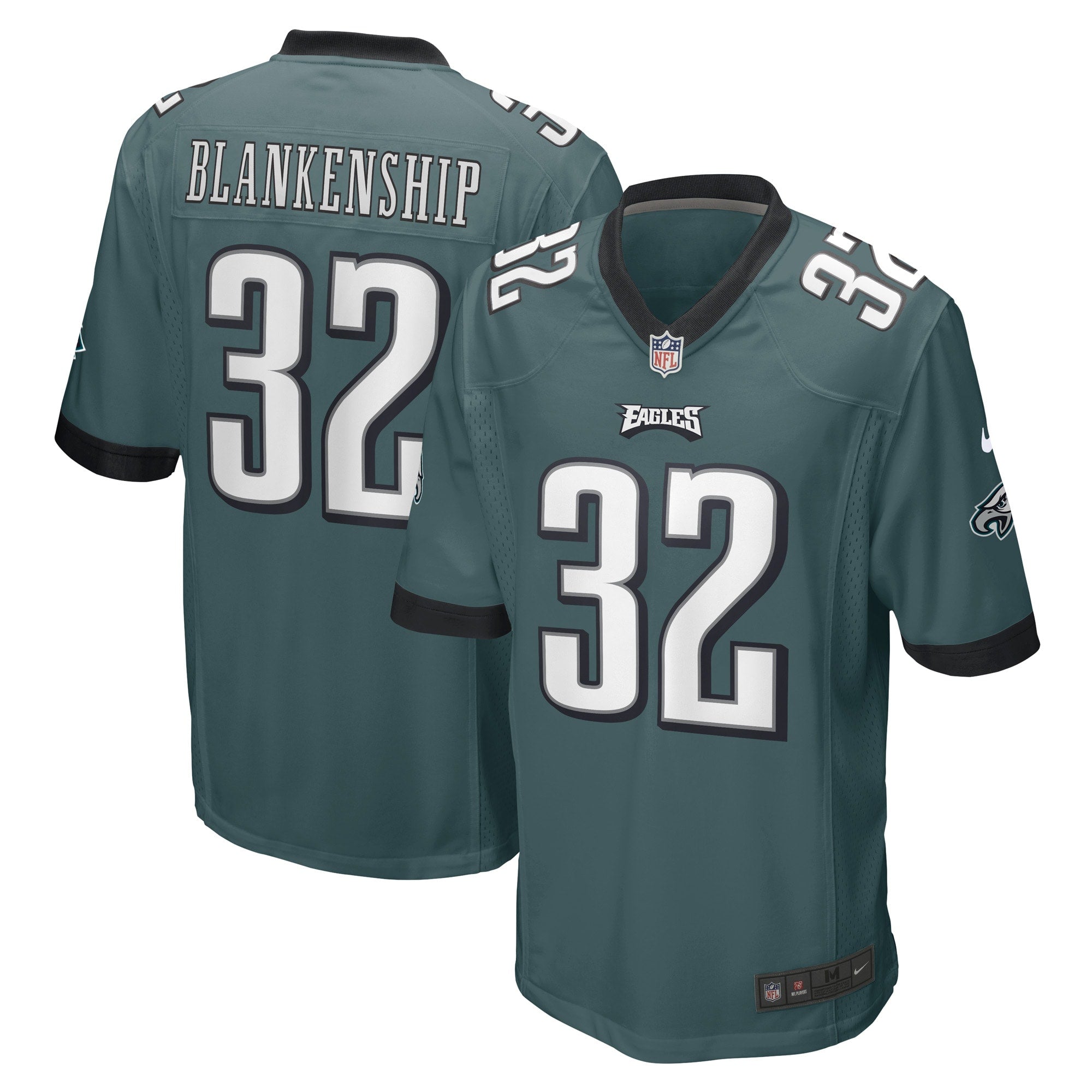 Reed Blankenship Philadelphia Eagles Nike Alternate Game Jersey - Kelly Green/Green - Image 5