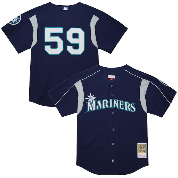 Felix Hernandez Seattle Mariners Cooperstown Collection Batting Practice Jersey?ยจC Navy