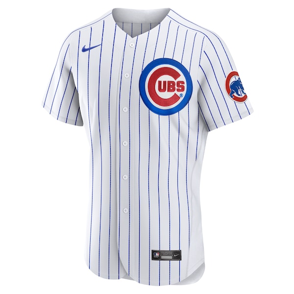 Pete Crow-Armstrong Chicago Cubs Nike Home Authentic Player Jersey - White - Image 3