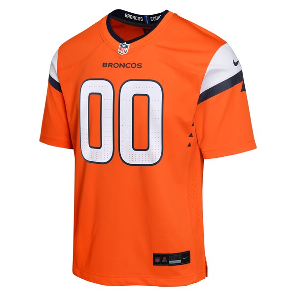 Denver Broncos Nike Youth Custom Game Jersey - Orange - Image 2