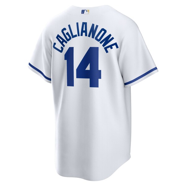 Jac Caglianone Kansas City Royals Nike Home Replica Jersey - White/Royal - Image 5