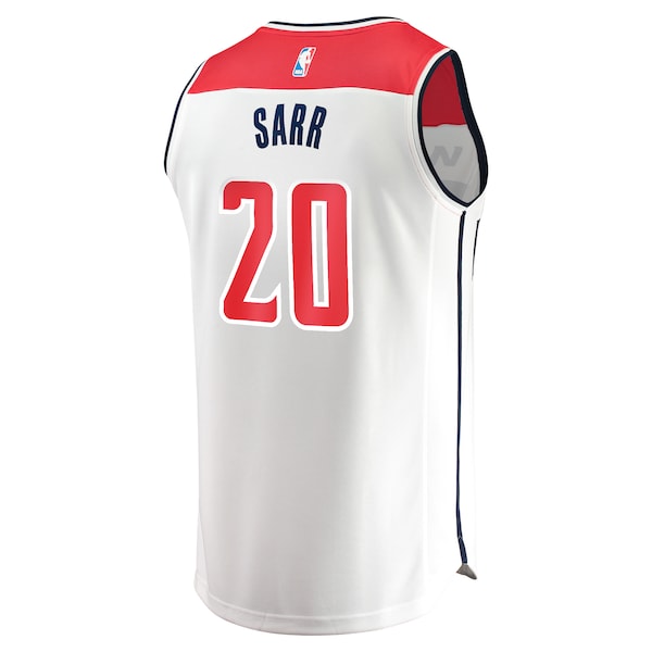 Alexandre Sarr Washington Wizards Fast Break Replica Player Jersey - Association Edition - White - Image 3