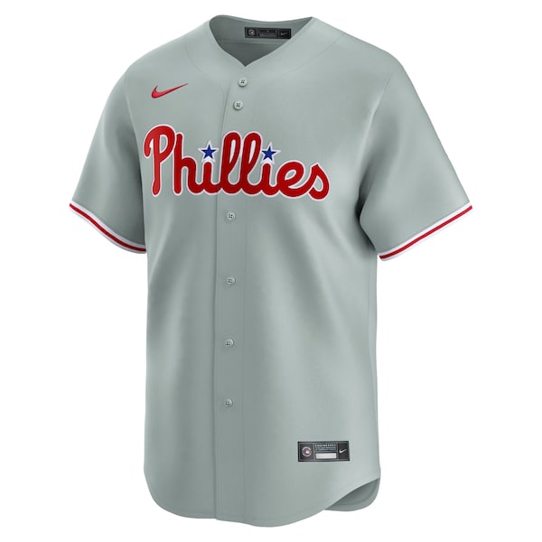 J.T. Realmuto Philadelphia Phillies Nike Away Limited Player Jersey - Gray/White - Image 3