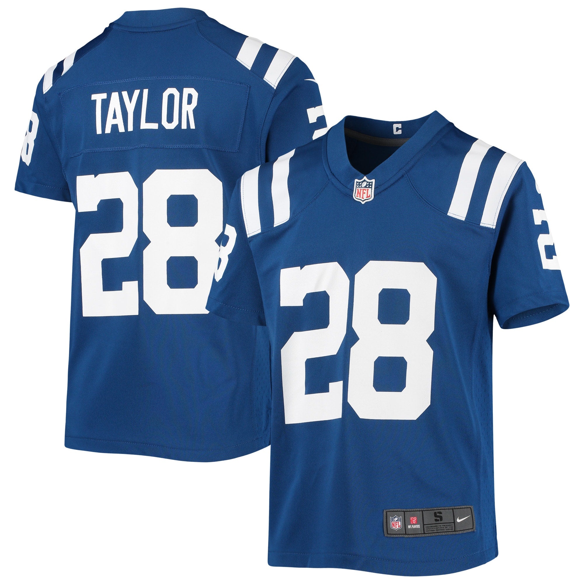 Jonathan Taylor Indianapolis Colts Nike Youth Game Jersey - Blue/Royal - Image 6