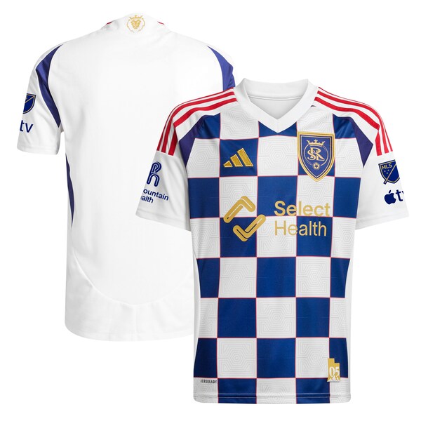 Real Salt Lake adidas 2025 Grid City Authentic Jersey - White - Image 3