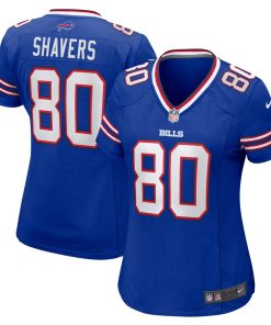 Tyrell Shavers Buffalo Bills Nike Women's Team Game Jersey - Royal