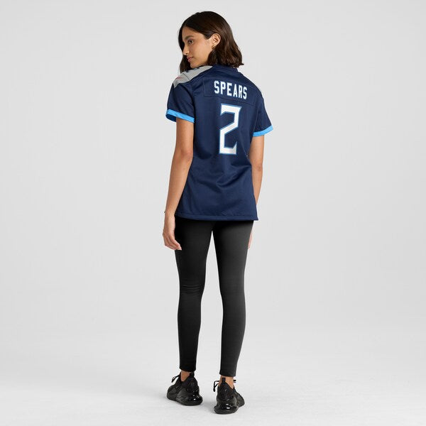 Tyjae Spears Tennessee Titans Nike Women's Game Jersey - Navy - Image 5