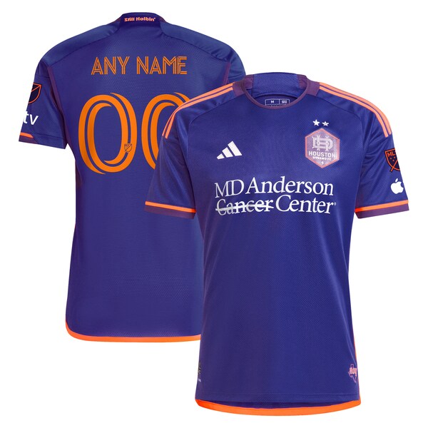 Houston Dynamo FC adidas 2024 Still Holdin' Authentic Custom Jersey?ยจC Purple - Image 2