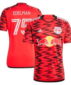 Daniel Edelman New York Red Bulls adidas 2024 Legacy Replica Player Jersey?¨C Red