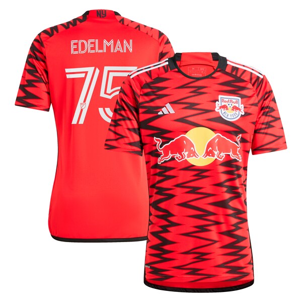 Daniel Edelman New York Red Bulls adidas 2024 Legacy Replica Player Jersey?ยจC Red