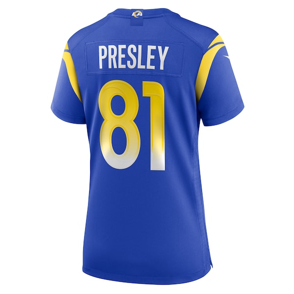 Brennan Presley Los Angeles Rams Nike Women's Team Game Jersey - Royal - Image 4